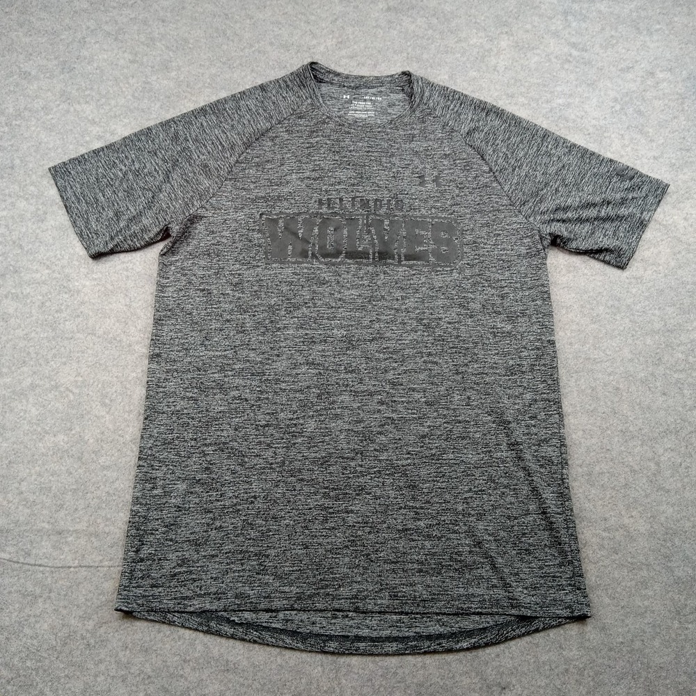 Under Armour Humboldt Wolves Shirt Mens Large Tall Tech Tee Athletic Training LT